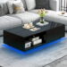 black coffee table