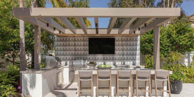 modern pergola