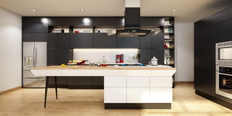 island kitchen chimney