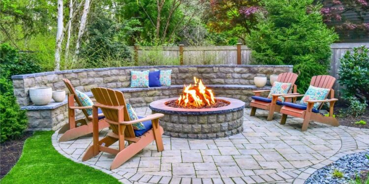 simple paver patio ideas