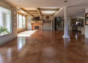 stained concrete floors