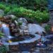 backyard waterfall