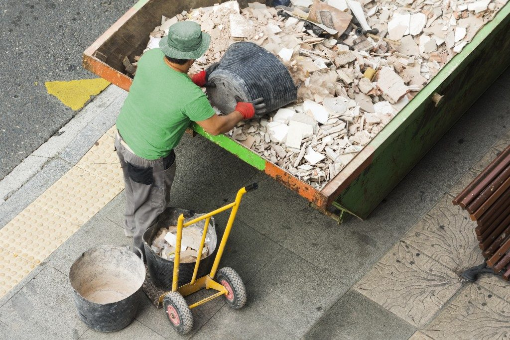 construction site cleanup