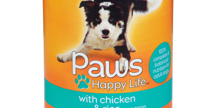 paws dog food