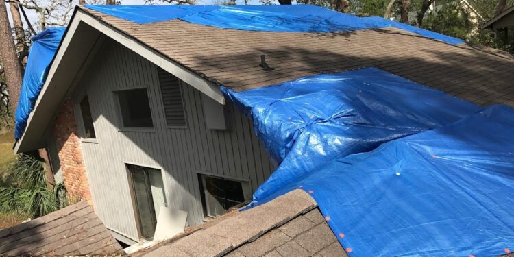 roofing tarp