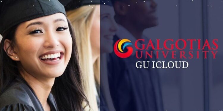 Access the GU iCloud login page at https://gu.icloudems.com for Galgotias University