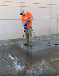 Cleaning Concrete