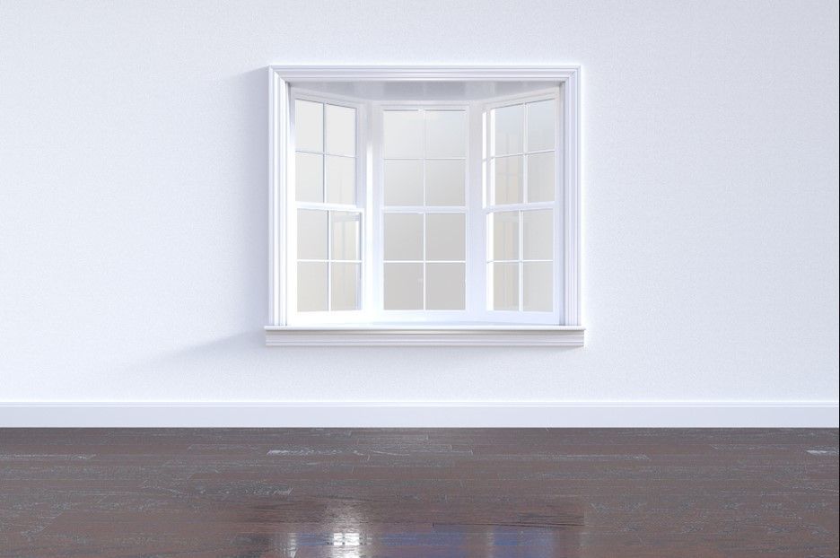 window colour paint Classic White on White