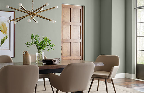 evergreen fog sherwin williams Minimalist and Scandinavian Designs