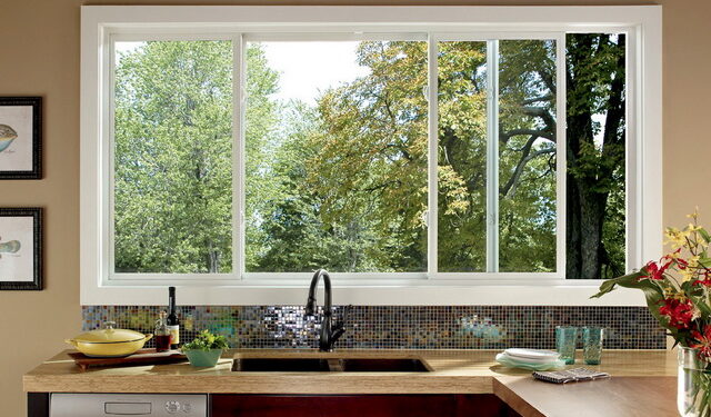 sliding window glass design