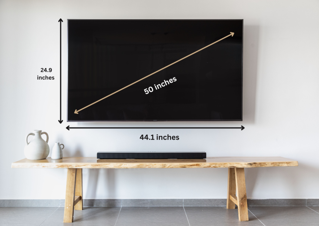 50 Inch TV Dimensions 5