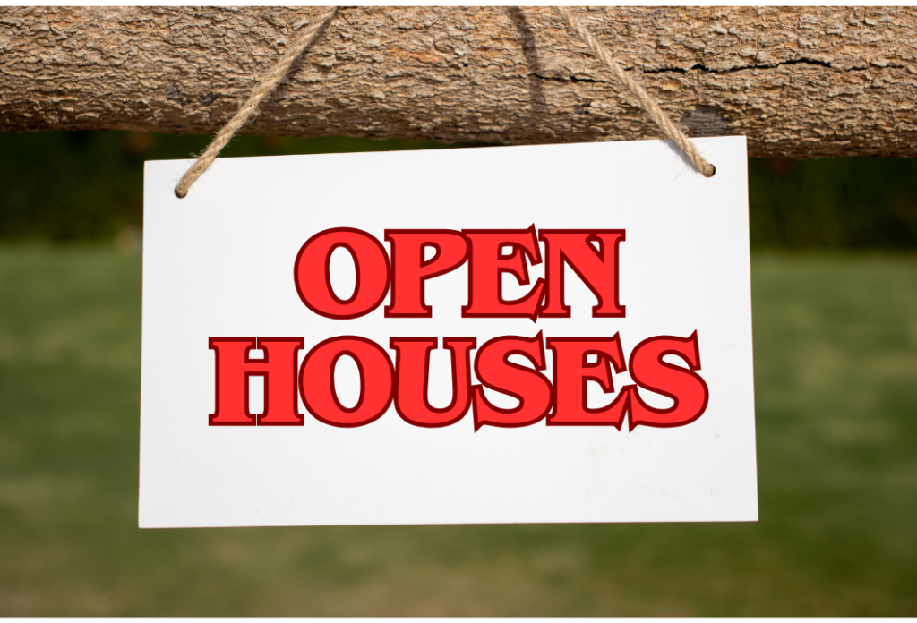 Increased Visibility with Open Houses