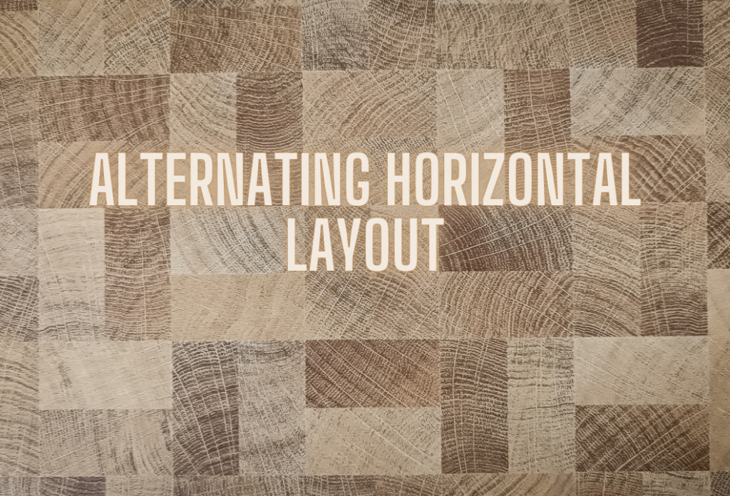 Tiles Design 8. Alternating Horizontal Layout