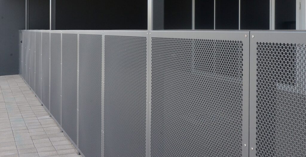 Perforated Metal Panels metal wall cladding