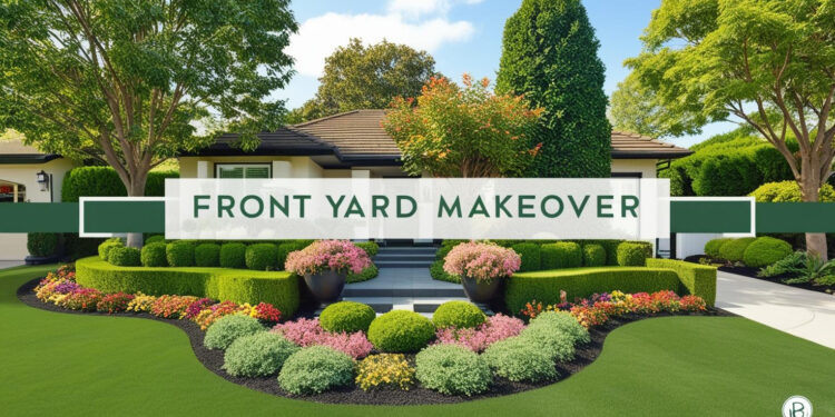 front yard makeover