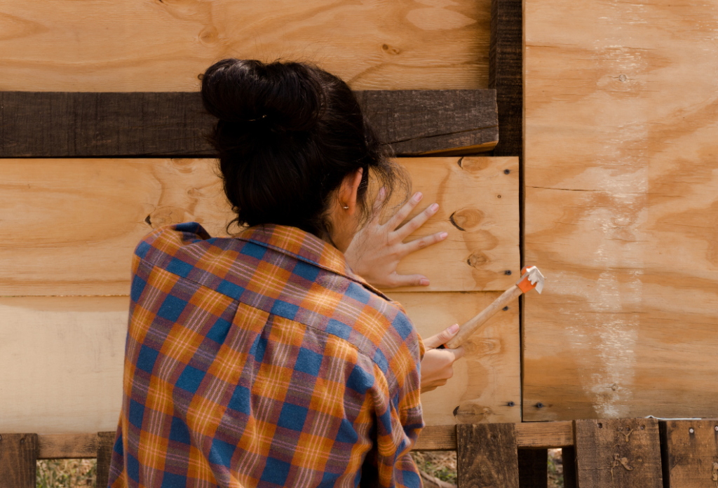 Wood Fence Installation 3